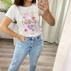 Camiseta Lentejuelas lila