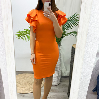 Vestido Rocio Naranja 